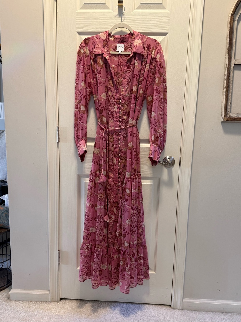 Misa - Los Angeles Leigh Dress in Cristobal Mirror Flower